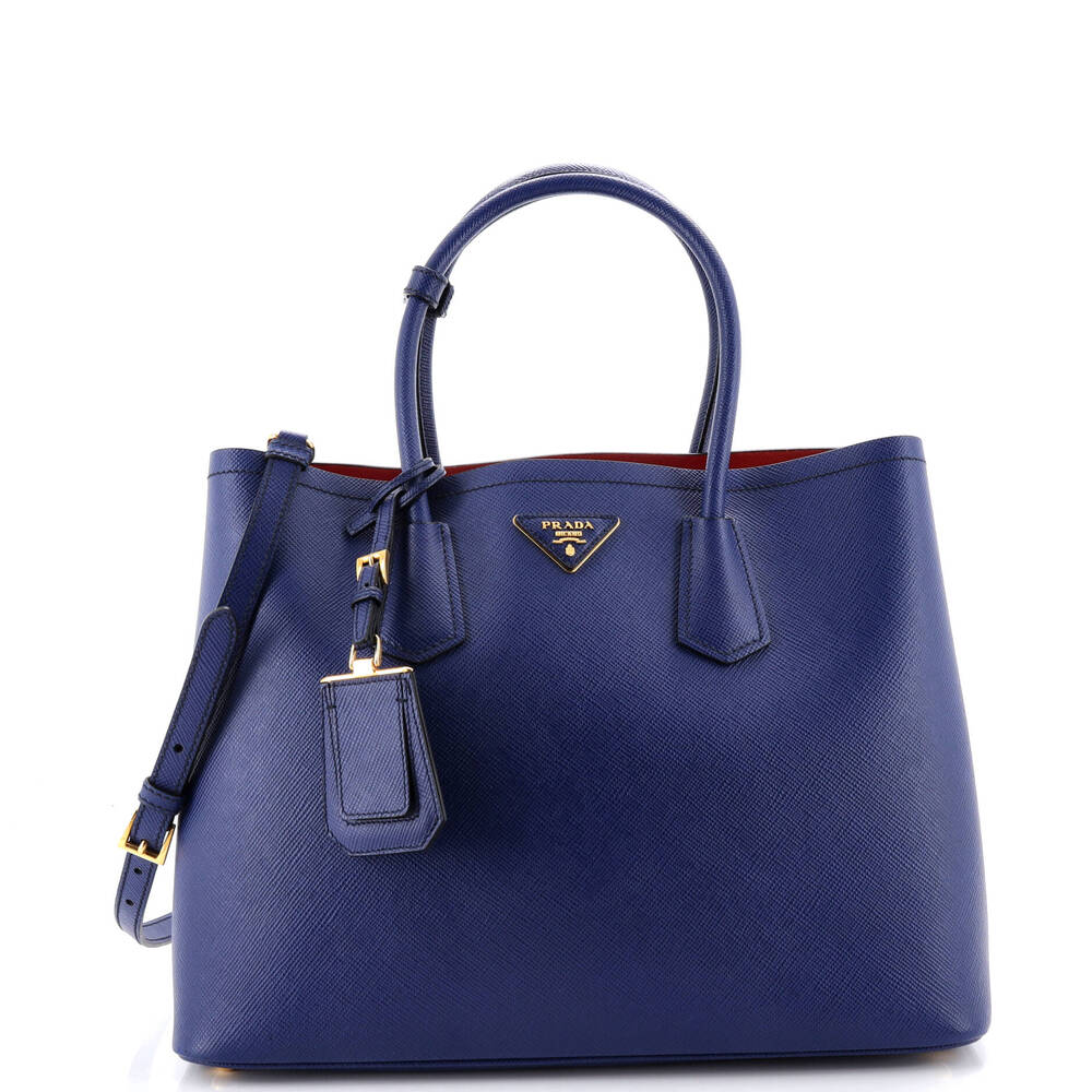 Prada Cuir Double Tote Saffiano Leather #322376P18B